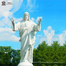 Religious Sculpture Outdoor Decoration Jesus Christ Marble Statue
